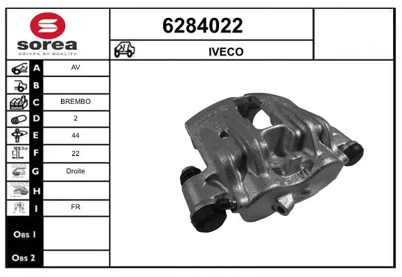 Brake Caliper (6284022)