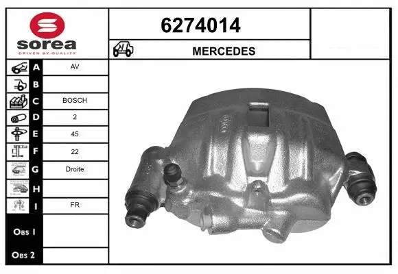 Brake Caliper (6274014)