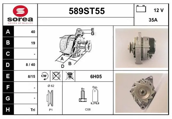 Alternator (589ST55)