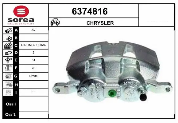 Brake Caliper (6374816)