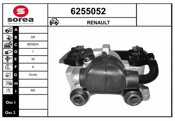 Brake Caliper (6255052)
