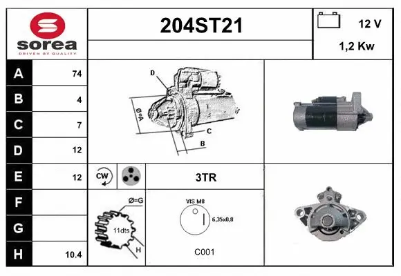 Starter (204ST21)