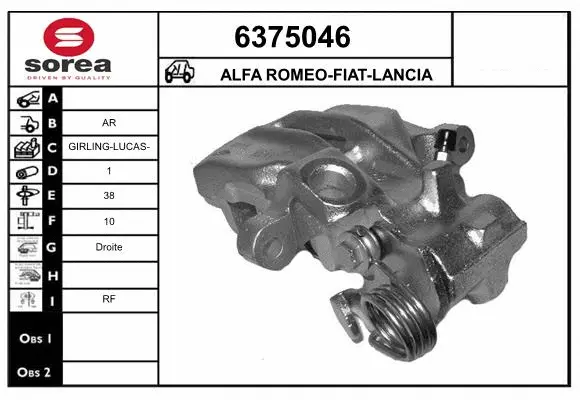 Brake Caliper (6375046)
