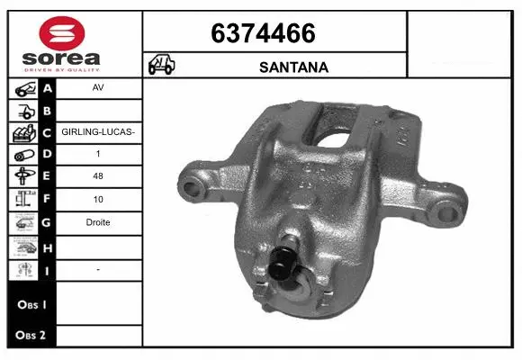 Brake Caliper (6374466)