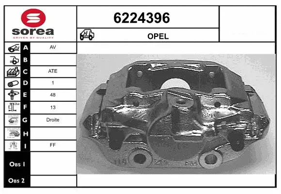 Brake Caliper (6224396)