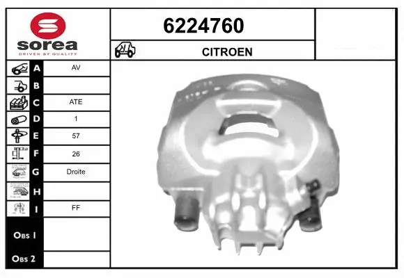 Brake Caliper (6224760)
