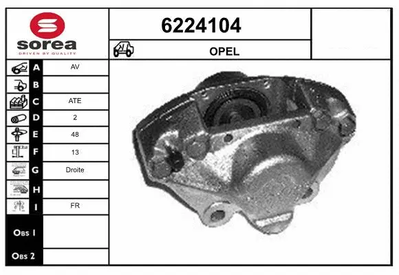 Brake Caliper (6224104)