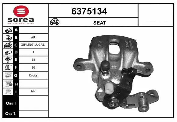 Brake Caliper (6375134)