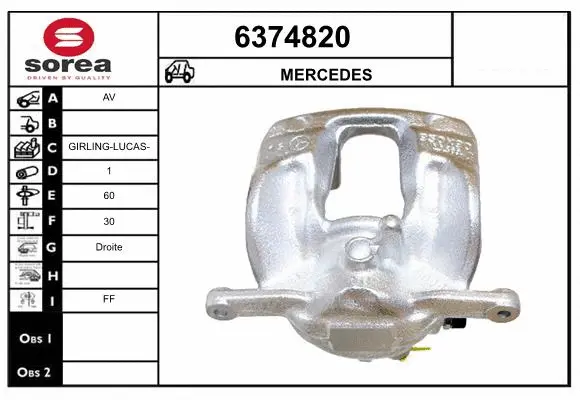 Brake Caliper (6374820)