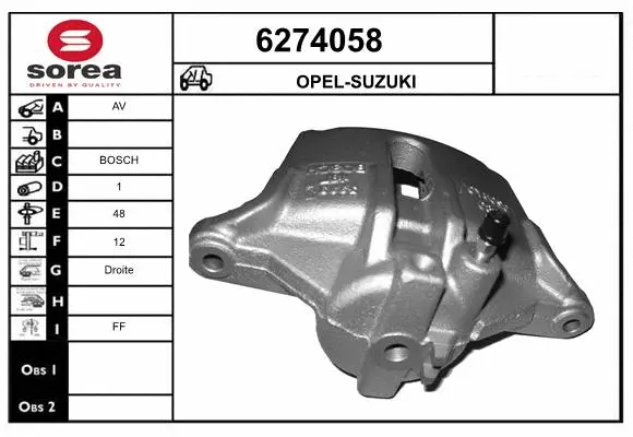 Brake Caliper (6274058)