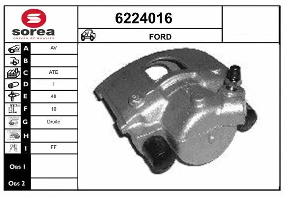 Brake Caliper (6224016)