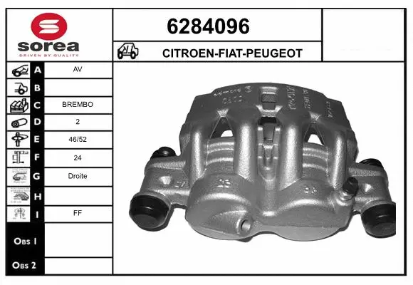 Brake Caliper (6284096)