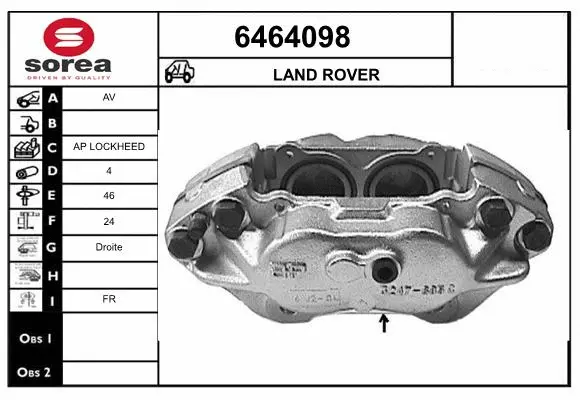 Brake Caliper (6464098)