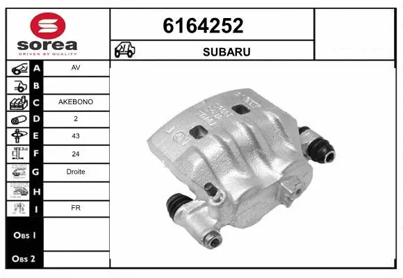 Brake Caliper (6164252)
