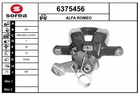 Brake Caliper (6375456)