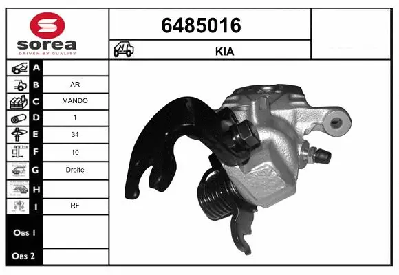 Brake Caliper (6485016)