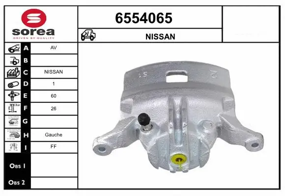 Brake Caliper (6554065)