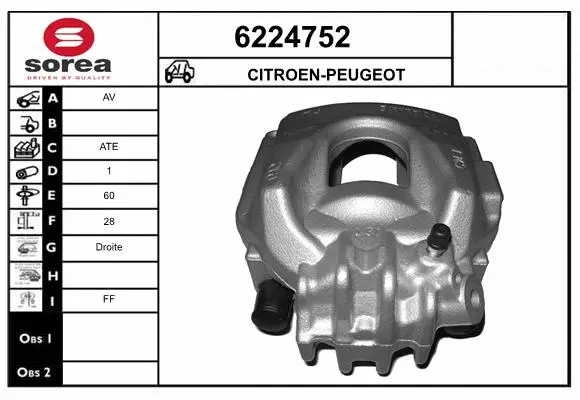 Brake Caliper (6224752)