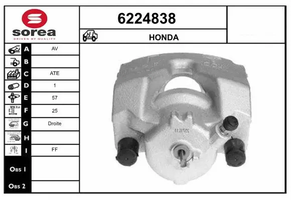 Brake Caliper (6224838)