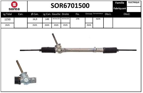 Steering Gear (SOR6701500)