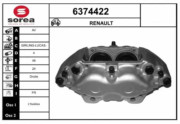 Brake Caliper (6374422)