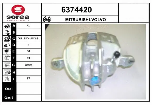 Brake Caliper (6374420)