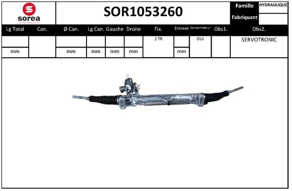 Steering Gear (SOR1053260)