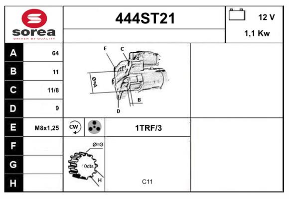 Starter (444ST21)