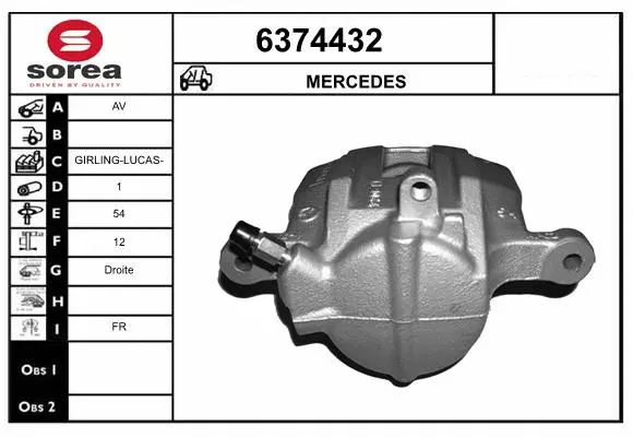 Brake Caliper (6374432)