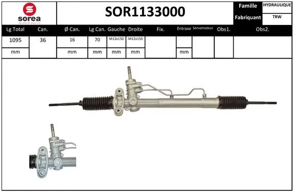Steering Gear (SOR1133000)