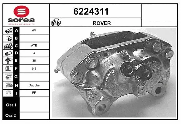 Brake Caliper (6224311)