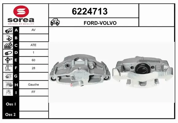 Brake Caliper (6224713)