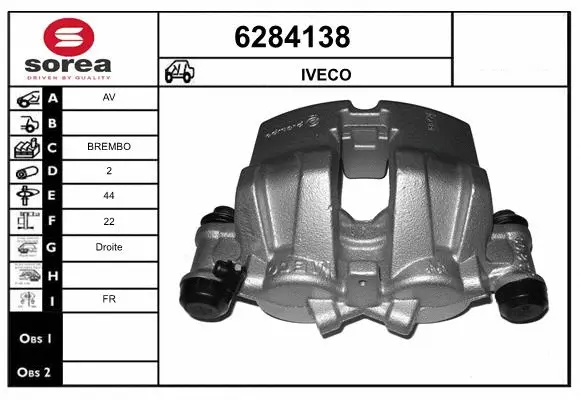 Brake Caliper (6284138)