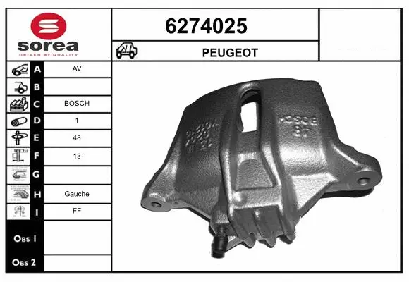 Brake Caliper (6274025)