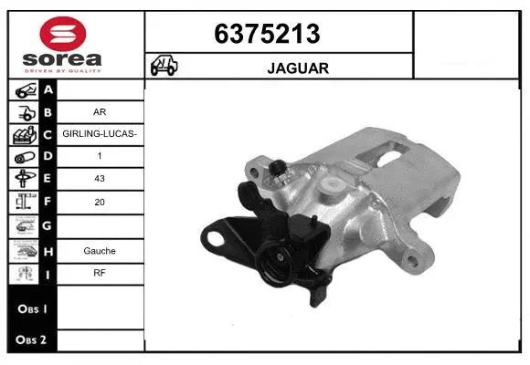 Brake Caliper (6375213)