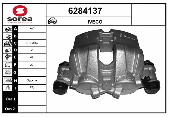 Brake Caliper (6284137)