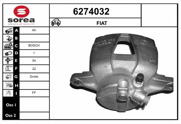 Brake Caliper (6274032)