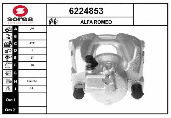 Brake Caliper (6224853)
