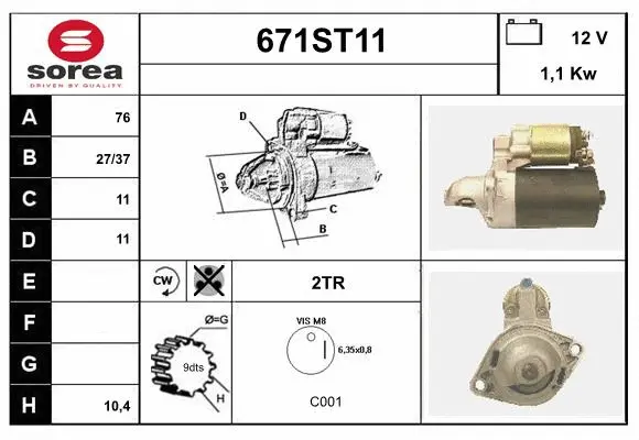 Starter (671ST11)