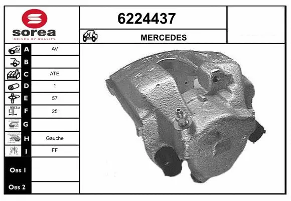 Brake Caliper (6224437)