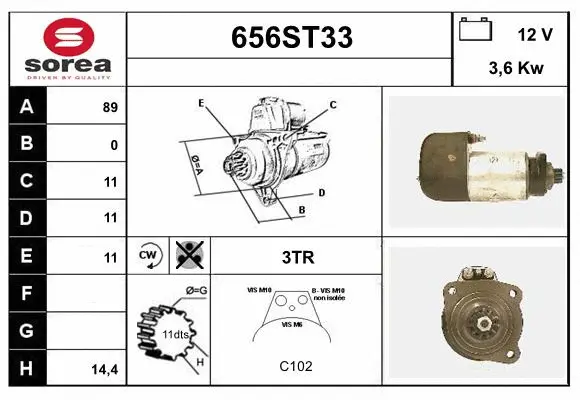Starter (656ST33)