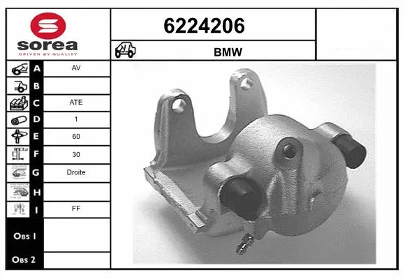 Brake Caliper (6224206)