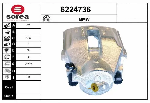 Brake Caliper (6224736)