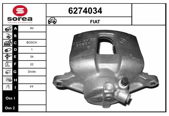 Brake Caliper (6274034)