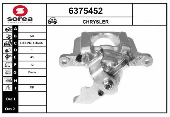 Brake Caliper (6375452)