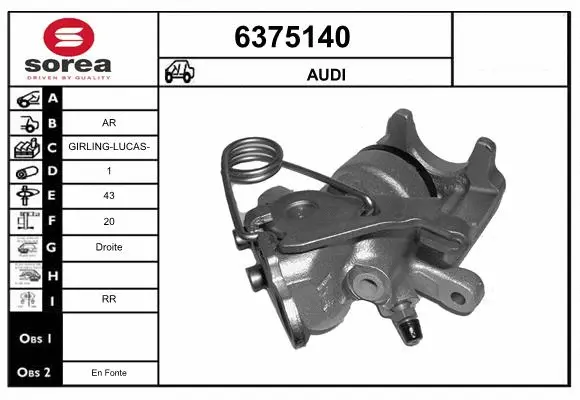 Brake Caliper (6375140)