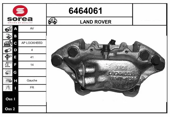 Brake Caliper (6464061)