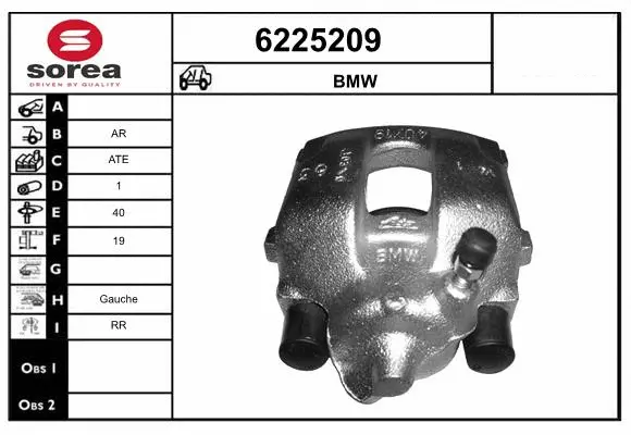 Brake Caliper (6225209)