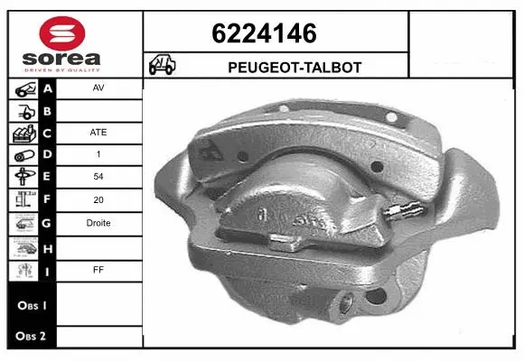 Brake Caliper (6224146)