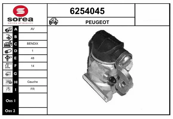 Brake Caliper (6254045)